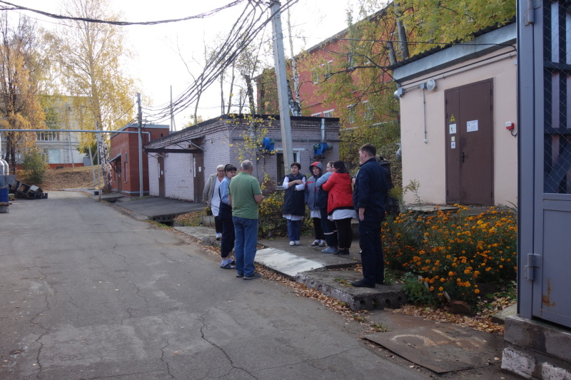 Тренировка по эвакуации прошло на сарапульском электрогенераторном заводе в Удмуртии