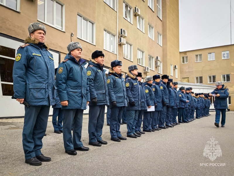 Личный состав  МЧС Удмуртии готов к несению службы в зимний период