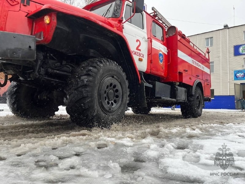 Анонс:  пожарно-тактическое  учение  в  Ижевске